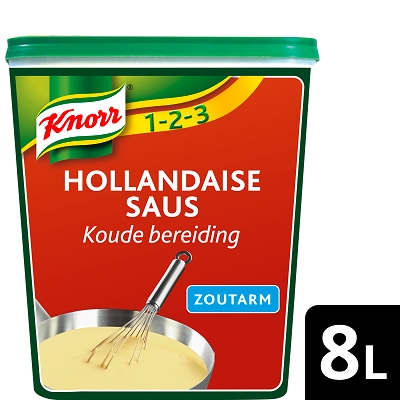 Knorr 1-2-3 Sauce Hollandaise pauvre en sel en Poudre1.08 kg​ - 