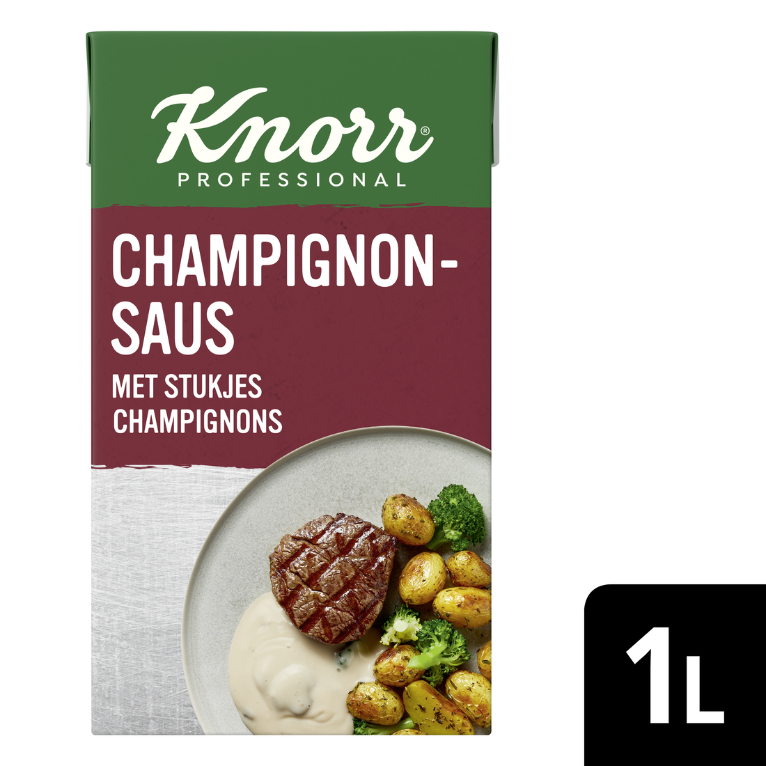 Knorr Professional Garde d'Or Champignonsaus (met garnituur) Vloeibaar 1 L - 