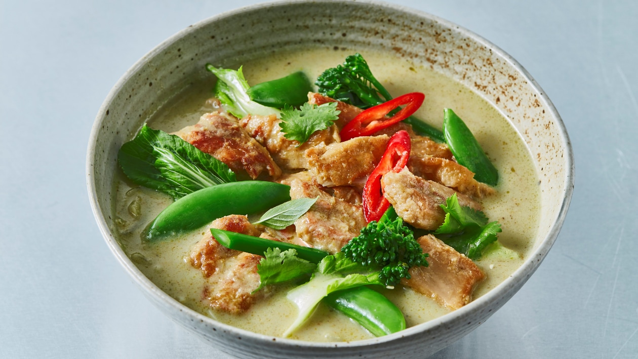 Sluipmoordenaar Extractie laag Vegetarische thaise groene curry met groenten – Recept - Recept